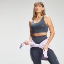 Reggiseno sportivo MP Tempo Seamless - Grigio grafite  - XXS