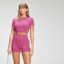Crop top MP Tempo Seamless da donna - Rosa  - XXS