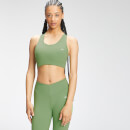 Reggiseno sportivo incrociato in Repreve®  MP Tempo - Verde mela - XXS