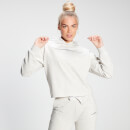 MP Women's Mini Mark Graphic Hoodie - Light Grey Marl - XS