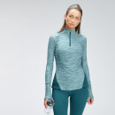 MP Women's Velocity 1/4 Zip - Deep Teal - XXS