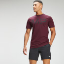 MP Men's Adapt Grit Graphic T-Shirt - Merlot Marl  - XXS