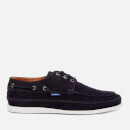 PS Paul Smith Men's Hobbs Suede Boat Shoes - Navy