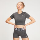 MP Women's Curve Crop Short Sleeve T-Shirt - Dark Carbon - S