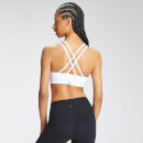 MP Women's Essentials Training Control Sports Bra - White - XXS