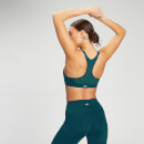 MP Women's Power Mesh Sports Bra - Deep Teal - S