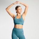 MP Women's Power Cross Back Sports Bra - Ocean Blue - XS