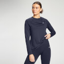 MP Women's Essentials Training Long Sleeve Top - Navy - XXS