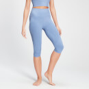MP Women's Composure Seamless Capri Leggings - Blue Sky  - S