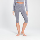 MP Women's Composure Seamless Capri Leggings - Galaxy Blue  - XL