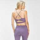 MP Women's Composure Twist Back Sports Bra - Smokey Purple  - XXS