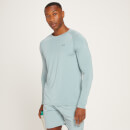 Maglia a maniche lunghe sportiva con stampa MP Linear Mark da uomo - Azzurro ghiaccio - S