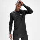 T-shirt a maniche lunghe sportiva con stampa MP Infinity Mark da uomo - Nero - XXS