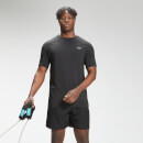 MP Men's Repeat Mark Graphic Training Short Sleeve T-Shirt - Black  - XXS