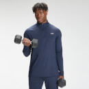 MP Men's Repeat Mark Graphic Training 1/4 Zip | Petrol Blue | MP - XXS