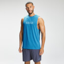 MP Men's Graffiti Graphic Training Tank Top - Bright Blue  - XXS