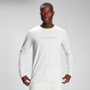 MP Men's Mini Mark Graphic Long Sleeve T-Shirt - Light Grey Marl - XXS