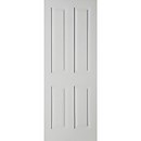 London 4 Panel Primed White Internal Door - 762mm Wide