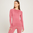 Maglia a maniche lunghe sportiva MP Linear Mark da donna - Frosted Berry - XXS