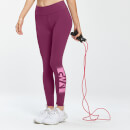 MP Women's Graffiti Graphic Training Leggings - Deep Pink - XXS