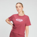 MP Women's Chalk Graphic Crop T-shirt - Berry Pink - S