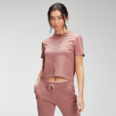 MP Women's Repeat MP Crop T-Shirt - Dust Pink - XS