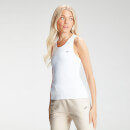 MP Women's Essential Rib Vest - White - XS