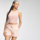 MP Women's Essential Cropped Rib Vest - Light Pink - XXS