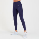 MP Women's Sculpt Laser Cut Leggings - Navy  - S
