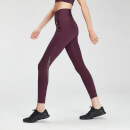 MP Women's Sculpt Laser Cut Leggings - Port  - XXS