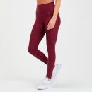 MP Women's Sculpt Laser Cut Leggings - Port  - S