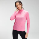 MP Women's Performance Training 1/4 Zip Top - Candyfloss Marl with White Fleck - XS