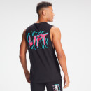 Canotta vintage giromanica ampio MP Lift Uomo - Nera   - XS