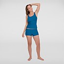 Women's Scoop Back Boyleg Tankini Teal