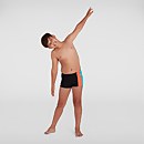 Boy's Colourblock Aquashort Black