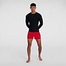 Men's Essential Long Sleeve Rash Top Black