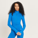 Giacca con inserti in mesh MP Power da donna - Azzurro intenso - XXS