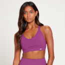 Reggiseno sportivo con inserti in mesh MP Power - Viola - XXS