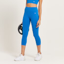 Leggings 3/4 MP Power da donna - Azzurro intenso - XXS