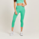 Leggings 3/4 MP Power da donna - Verde ghiaccio - XXS