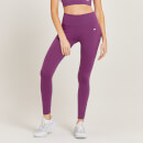 Leggings con inserti in mesh MP Power da donna - Viola - XXS