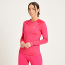 Maglia sportiva a maniche lunghe slim fit MP da donna - Magenta - XL