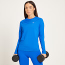 Maglia sportiva a maniche lunghe MP da donna - Azzurro intenso - XXS