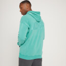 Felpa con cappuccio slavata MP Adapt da uomo - Verde fumo - XXS