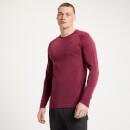 Maglia a maniche lunghe senza cuciture MP Tempo Ultra da uomo - Merlot - XS