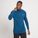 Maglia con cerniera 1/4 MP Performance da uomo - Poseidon mélange - XXS