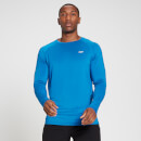Maglia sportiva a maniche lunghe MP da uomo - Azzurro intenso - XXS
