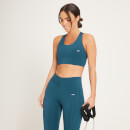 Reggiseno sportivo incrociato MP Tempo - Azzurro polvere - XXS