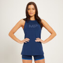 Canotta con scollo a vogatore MP Adapt da donna - Azzurro intenso - XXS