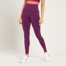 Leggings MP Adapt Seamless da donna - Viola scuro - XXS